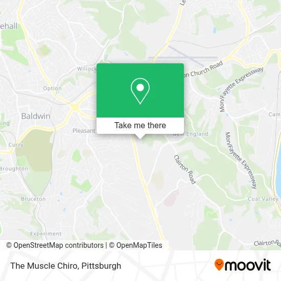 The Muscle Chiro map