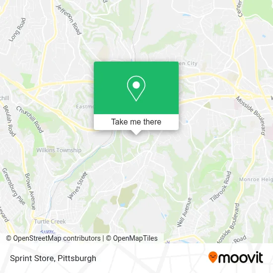 Sprint Store map