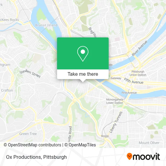 Ox Productions map