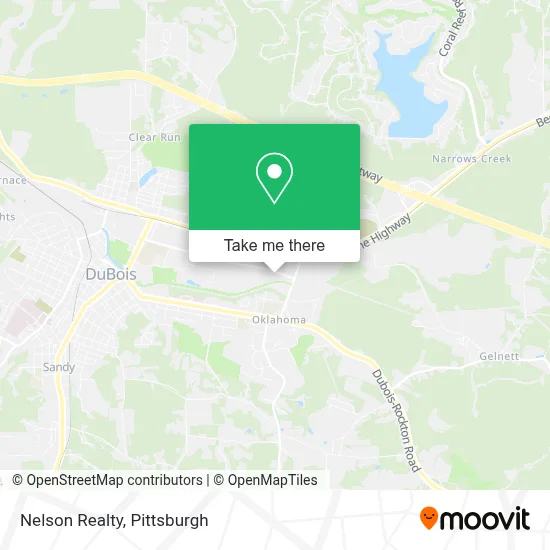 Nelson Realty map