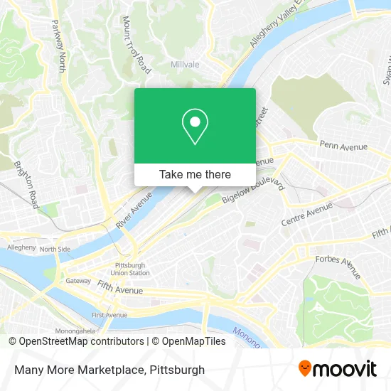 Many More Marketplace map
