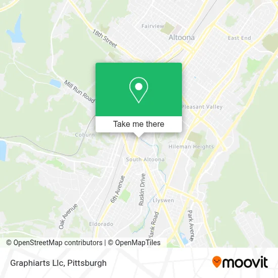 Graphiarts Llc map