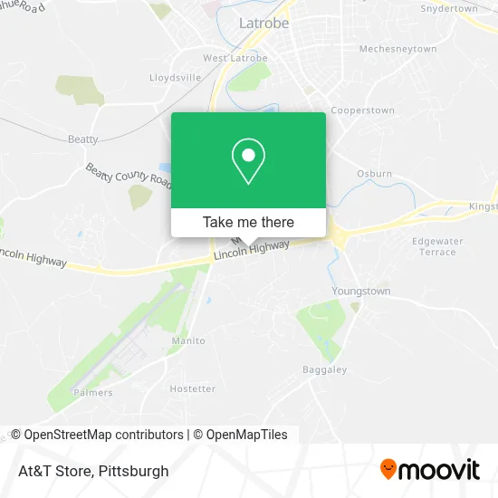 At&T Store map