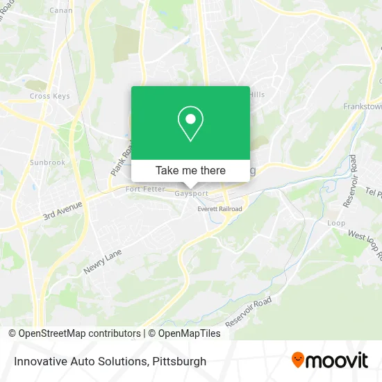 Innovative Auto Solutions map
