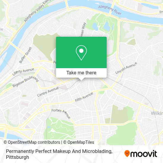 Permanently Perfect Makeup And Microblading map