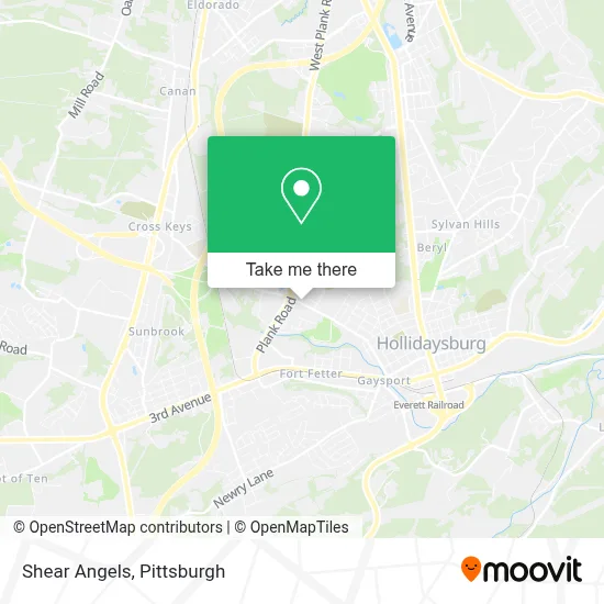 Shear Angels map