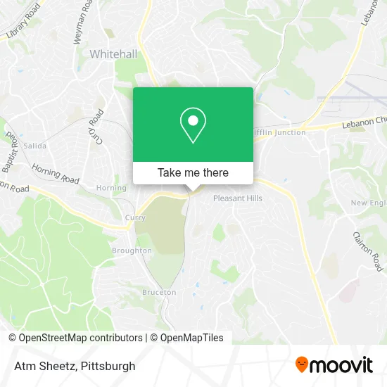 Atm Sheetz map