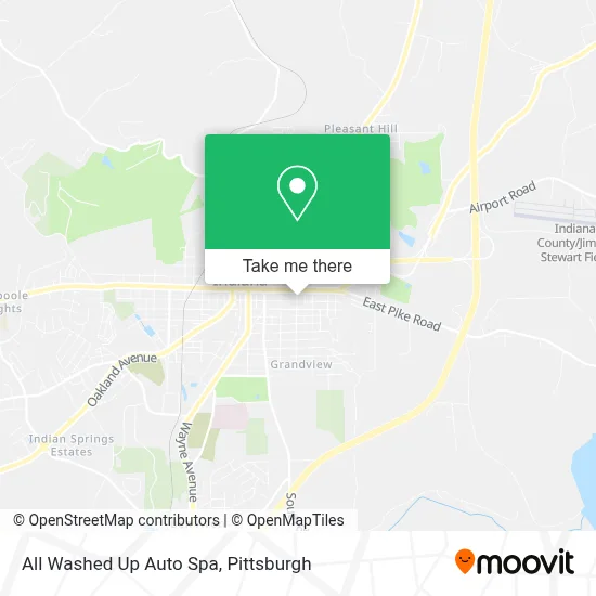All Washed Up Auto Spa map
