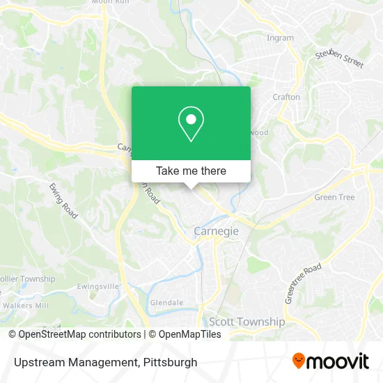 Upstream Management map