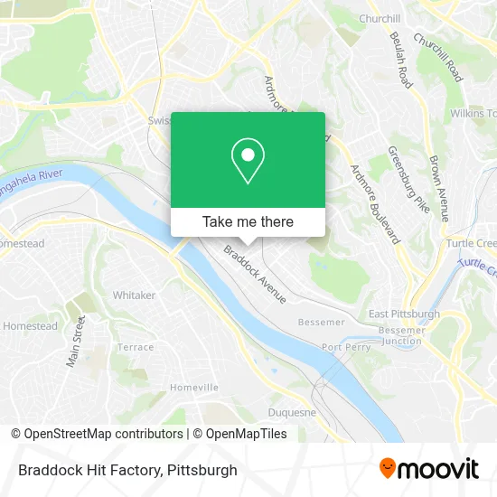 Braddock Hit Factory map