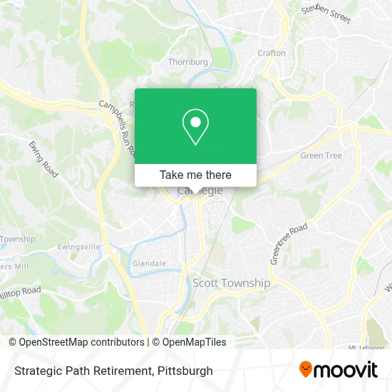 Strategic Path Retirement map