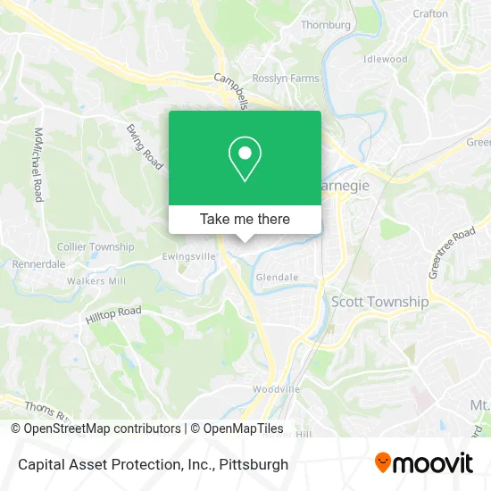 Capital Asset Protection, Inc. map