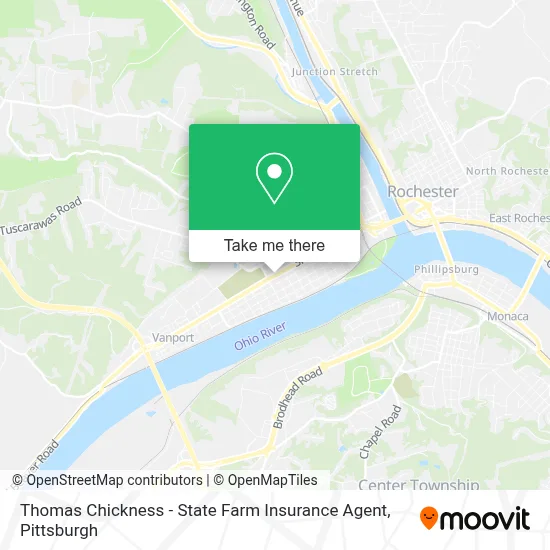 Thomas Chickness - State Farm Insurance Agent map