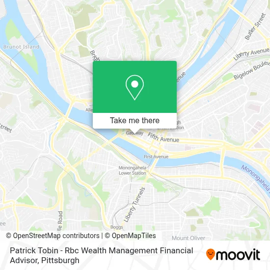 Patrick Tobin - Rbc Wealth Management Financial Advisor map