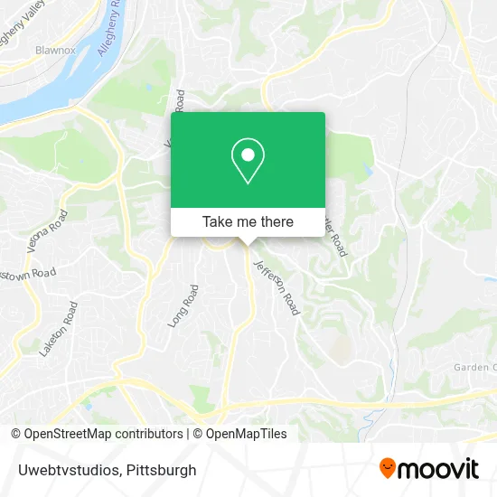 Uwebtvstudios map