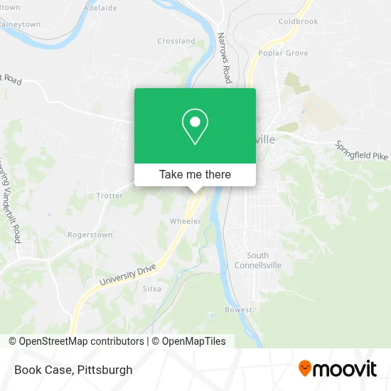 Book Case map