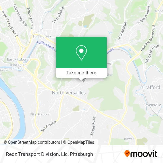 Redz Transport Division, Llc map