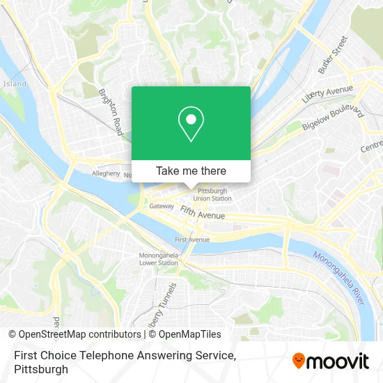 First Choice Telephone Answering Service map