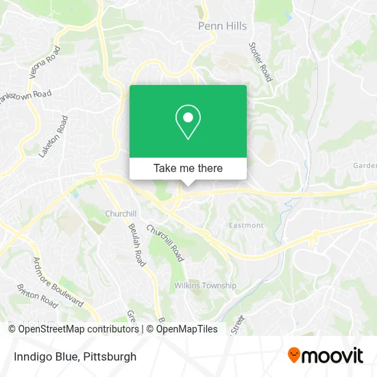Inndigo Blue map