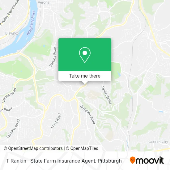 T Rankin - State Farm Insurance Agent map