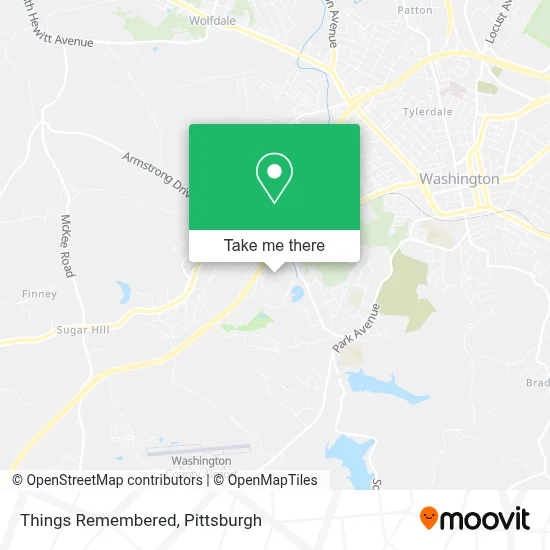Things Remembered map