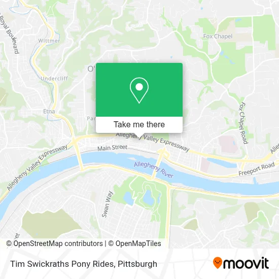 Tim Swickraths Pony Rides map