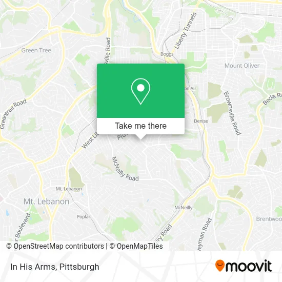 In His Arms map