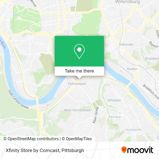 Xfinity Store by Comcast map