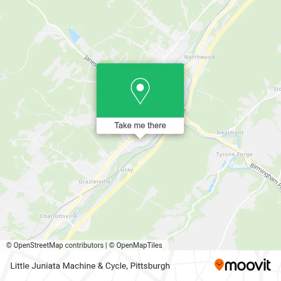 Little Juniata Machine & Cycle map