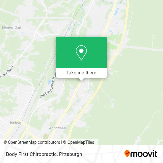 Body First Chiropractic map
