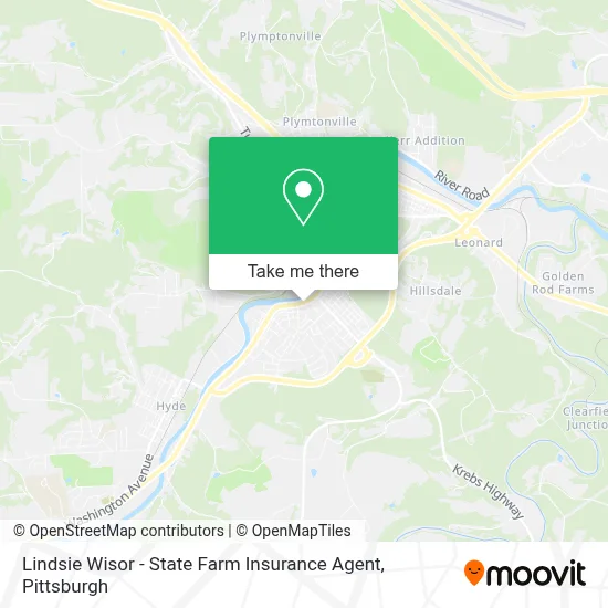 Lindsie Wisor - State Farm Insurance Agent map