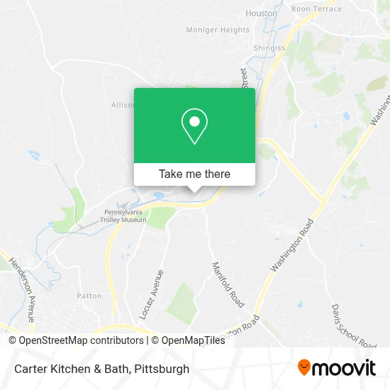Carter Kitchen & Bath map