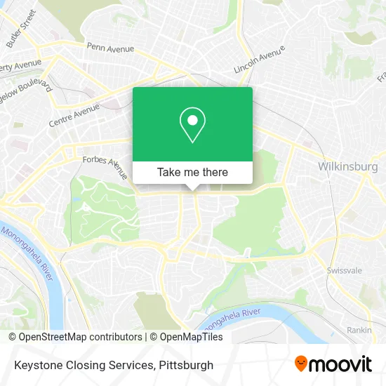 Keystone Closing Services map
