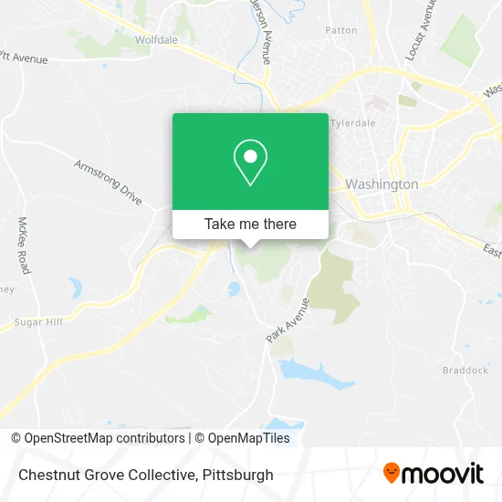 Chestnut Grove Collective map