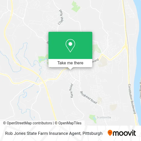 Rob Jones State Farm Insurance Agent map