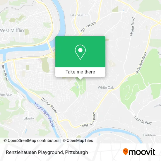 Renziehausen Playground map