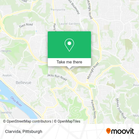 Clarvida map