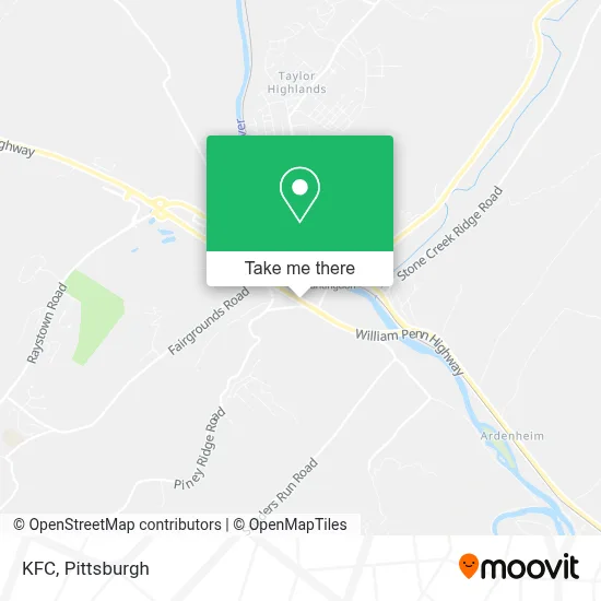 Kfc map