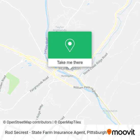 Rod Secrest - State Farm Insurance Agent map