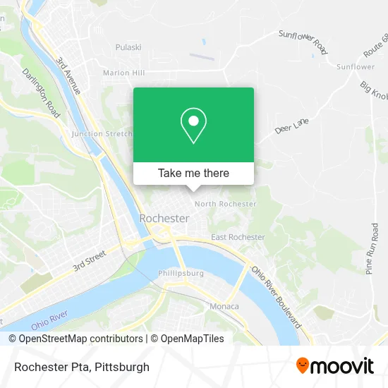 Rochester Pta map
