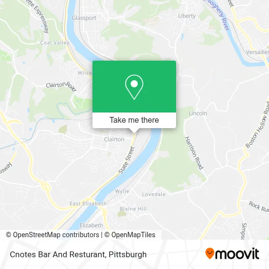 Cnotes Bar And Resturant map