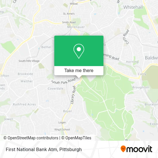 First National Bank Atm map