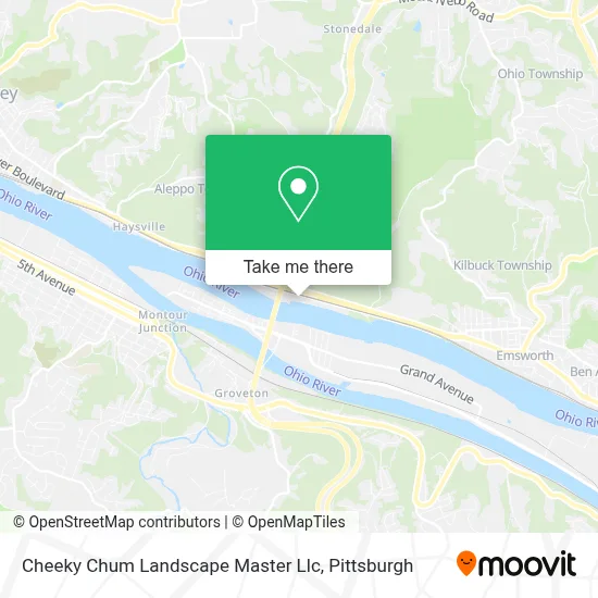 Cheeky Chum Landscape Master Llc map