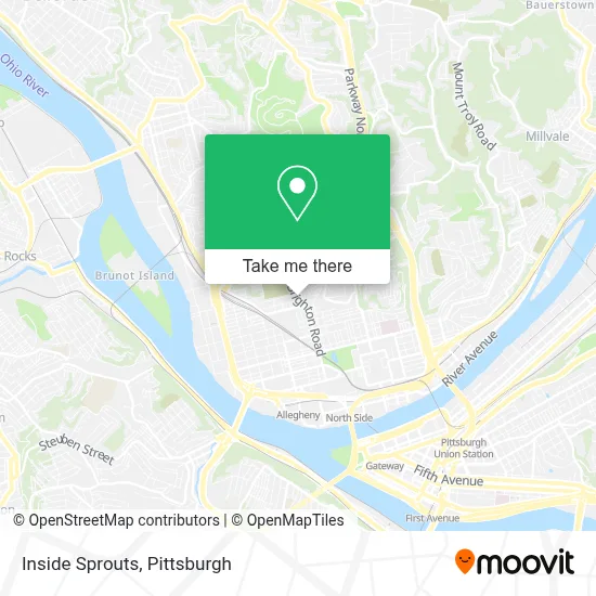 Inside Sprouts map