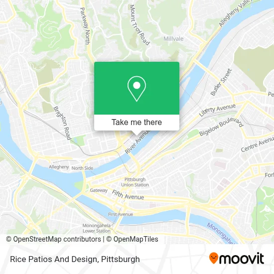 Rice Patios And Design map