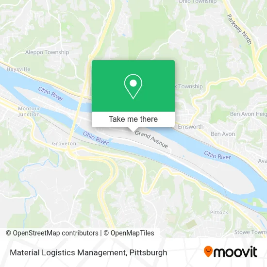 Material Logistics Management map