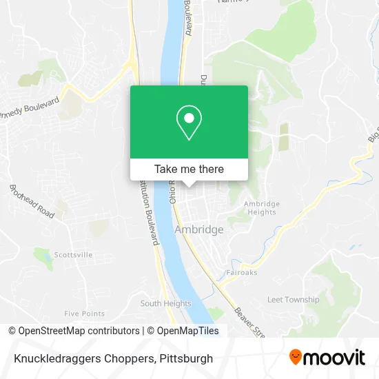 Knuckledraggers Choppers map