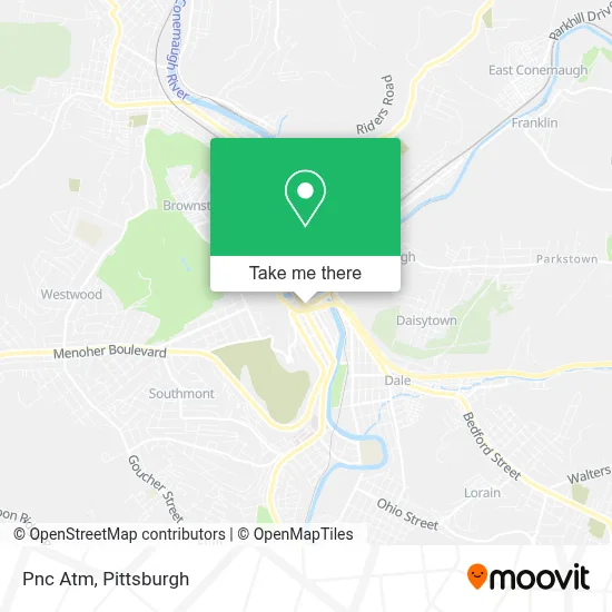 Pnc Atm map