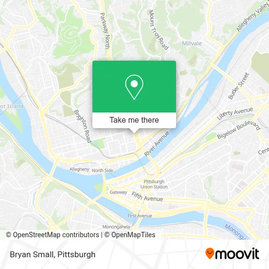 Bryan Small map