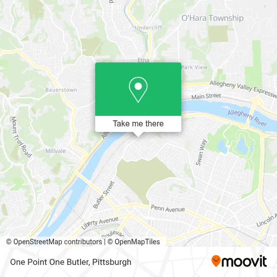 One Point One Butler map